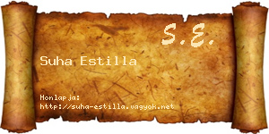 Suha Estilla névjegykártya